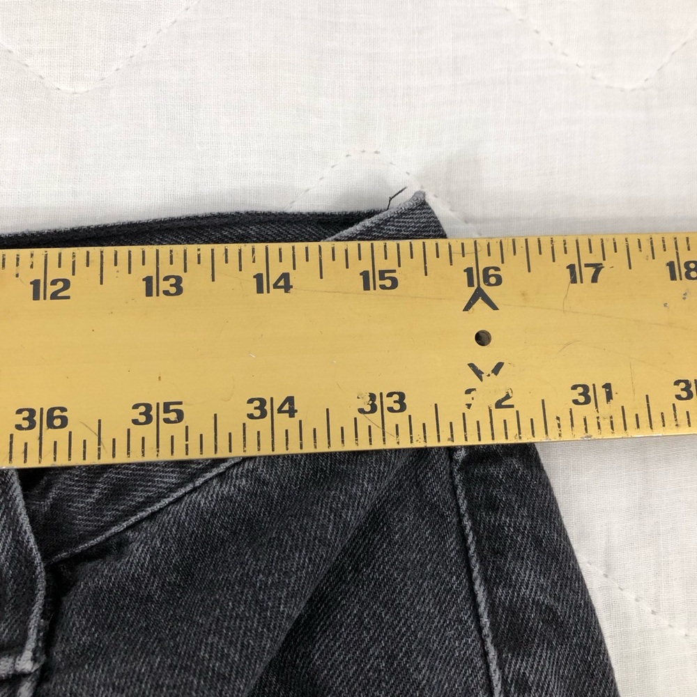 Agolde LA Jeans Women’s Size 31 Black Cargo Wide Leg High Rise - Picture 7 of 12